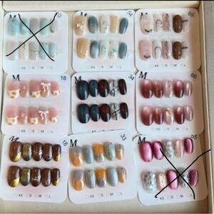 Handmade Nail Art Studio Press-On Nails Size M $10 Each